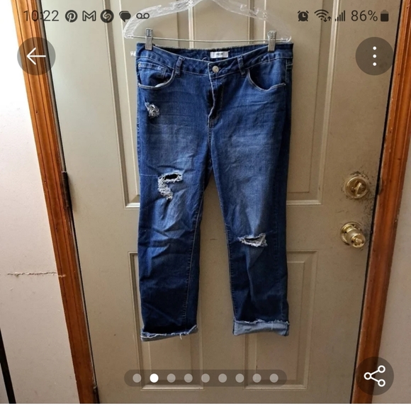 SOLD MERCARI-Kensie Distressed Skinny Jeans - Picture 4 of 7